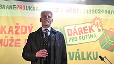 Petr Pavel na koncertu na podporu Ukrajiny v rámci akce nazvané Vidíme jasn,...