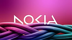 Nové logo firmy Nokia. (26. února 2023)