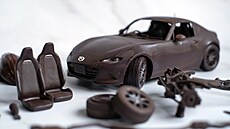 Japonský cukrá Kent Hasegawa vytvoil detailní zmeneninu modelu MX-5 RF,...