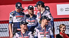 Tým Soudal - Quick-Step ovládl �asovku dru�stev v závodu Kolem Spojených...