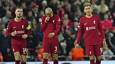Liverpool�tí fotbalisté po gólu od Realu Madrid.