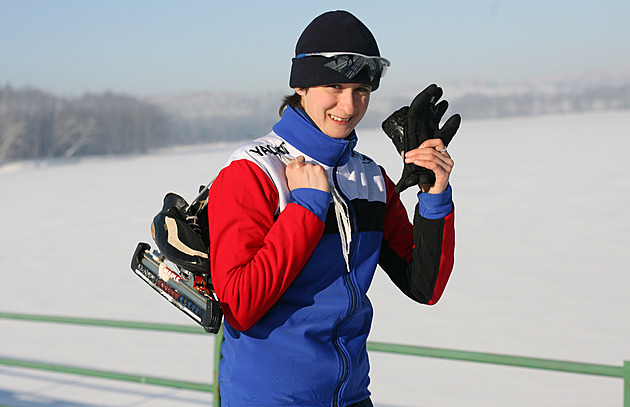 OBRAZEM: Ze zamrzlého rybníka šampionkou. Pouť Sáblíkové a její úspěchy
