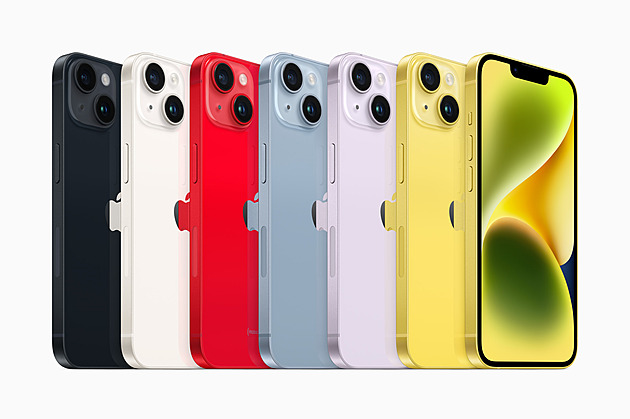 Apple začíná prodávat iPhone 14 v nové barvě a rozšiřuje satelitní komunikaci