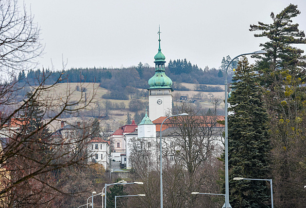 Vsetínský zámek je sídlem Muzea regionu Valasko (bezen 2023)