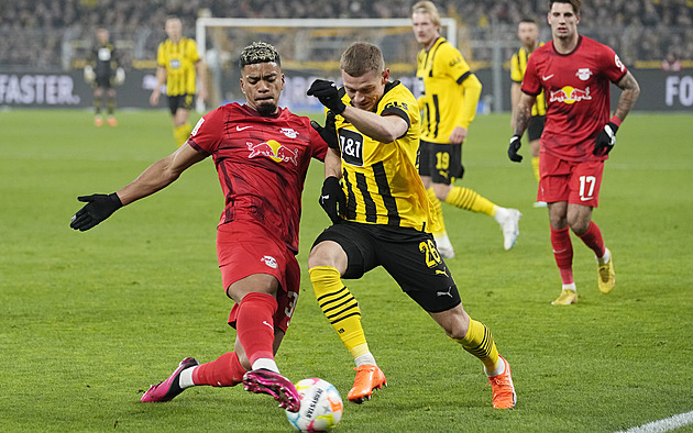 Dortmund prodloužil proti Lipsku vítěznou sérii a je v čele německé ligy