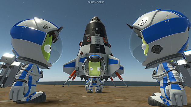 Očekávaný Kerbal 2 sice vyšel, lidé ale raději hrají první díl
