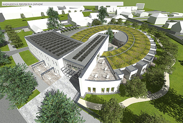 Chystaná stavba hospice ve Stěžerách zdražila. Charita hledá, kde uspoří