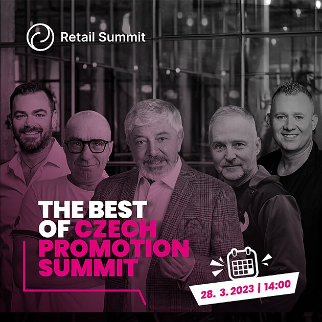 Vladimr elezn vystoup na The best of Czech Promotion Summitu