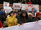 Tbilisi. Protesty proti návrhu zákona o agentech zahraniního vlivu, jak by...