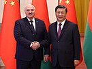 Bloruský prezident Alexandr Lukaenko se v Pekingu setkal s ínským protjkem...
