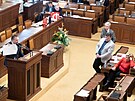 Marian Jureka na jednání Poslanecké snmovny. (3. bezna 2023)