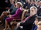 Milo Zeman pi inauguraci prezidenta Petra Pavla. (9. bezna 2023)