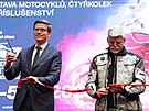 Motocykl Praha 2023 zahájil zvolený prezident Petr Pavel. (2. bezna 2023)