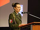 Vojenská policistka Nikola Hájková se stala pokoitelkou kanálu La Manche