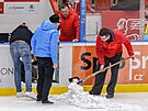 První utkání mezi Olomoucí a Karlovými Vary se kvli problému s ledovou plochou...