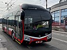 Prvn trolejbus poskldan v Brn zahjil zkuebn provoz