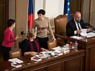 Jednání Poslanecké snmovny, na snímku její pedsedkyn Markéta Pekarová...