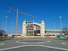 Rekonstrukce Pr�myslov�ho pal�ce na V�stavi�ti Praha