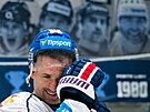 Tomá Plekanec, kapitán hokejových Rytí Kladno.