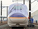 Nový typ inkansen oznaený E8 od Hitachi Rail (24. února 2023)