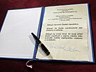 Podpis slibu nového prezidenta