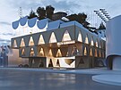 Tetí v poadí se umístil návrh libereckého architektonického studia Mjölk. (8....