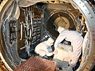 Umisování nákladu do lodi ATV-1