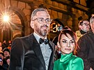 Tom Tetk a Eva Decastelo na udlen cen esk lev (Praha, 4. bezna 2023)