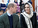 Princ William a princezna Kate na návtv muslimského centra (Hayes, 9. bezna...