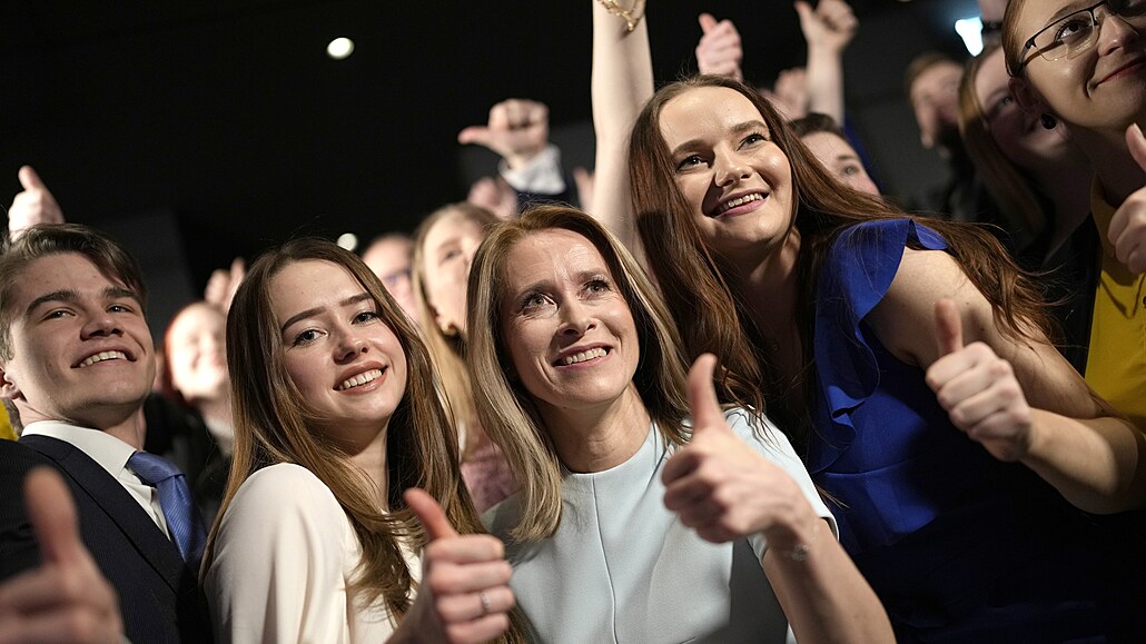 Reformní strana sou�asné premiérky Kaji Kallasové jasn� vyhrála estonské...