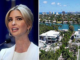 Ivanka Trumpová staví na Florid nedaleko Miami Beach luxusní sídlo. Americká...