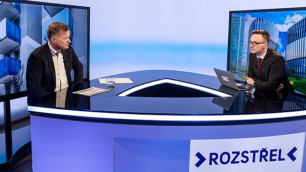 Hostem poadu Rozstel je vkonn editel realitnho portlu Reality.iDNES.cz Petr Makovsk. (2. bezna 2023)