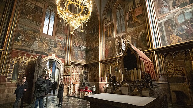 Na Pražském hradě byly pro veřejnost otevřeny nové prohlídkové okruhy.  (27. února 2023)