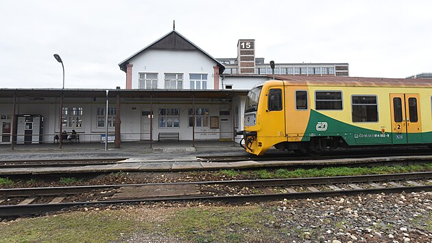 Vlakov ndra ve Zln (bezen 2023)