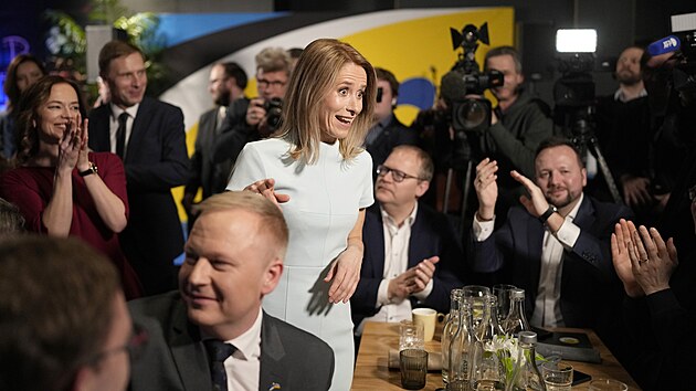 Reformn strana souasn premirky Kaji Kallasov jasn vyhrla estonsk parlamentn volby. (5. bezna 2023)