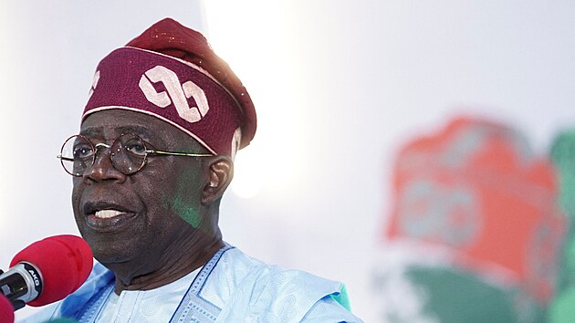Nastupujc nigerijsk prezident Bola Tinubu (1. bezna 2023)