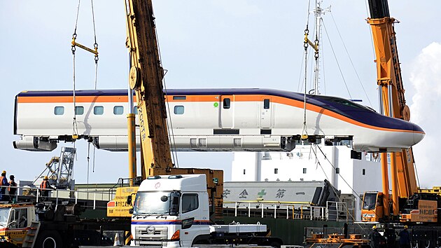 Nov typ inkansen oznaen E8 od Hitachi Rail (24. nora 2023)