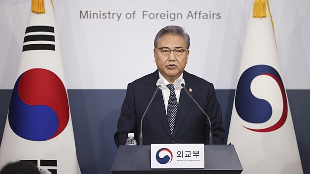 Jihokorejsk ministr zahrani Pak in oznmil, e Soul odkodn lidi, kte za japonsk okupace museli vykonvat nucen prce. (6. bezna 2023)