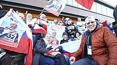 Od tvrtka do nedle dorazilo na Svtový pohár v biatlonu v Novém Mst na Morav celkem 86 tisíc divák. A byli hodn slyet.