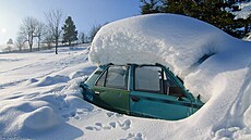 Rekordní sněhová peřina na Vysočině