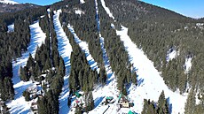 Sjezdovky na �umavském �pi�áku osloví hlavn� sportovn� zalo�ené ly�a�e.