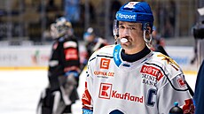 Kladenský úto�ník Tomá� Plekanec.