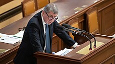 Jednání Poslanecké sněmovny. Na snímku Andrej Babiš. (3. března 2023)