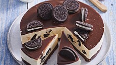 Nepe�en� cheesecake s kakaov�mi su�enkami