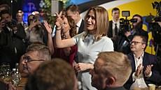 Estonská premiéra Kaja Kallasová a její liberální Reformní strana vít�zí v...
