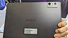 Tablet Nubia Pad 3D na veletrhu MWC 2023