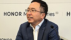 Geroge Zhao, CEO výrobce mobilních telefonů Honor
