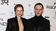 Anna Kameníková a Jan Kameník na udílení cen eský lev (Praha, 4. bezna 2023)