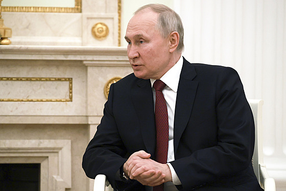 Ruský prezident Vladimir Putin (15. bezna 2023)