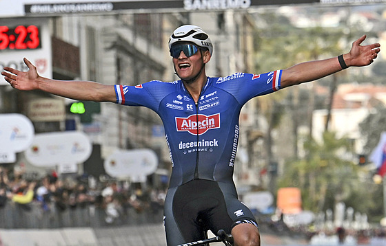 Mathieu Van der Poel, vítz klasiky Milán-San Remo